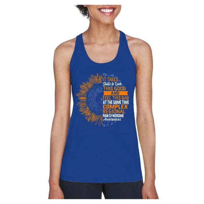 Complex Regional Pain Syndrome Awareness Crps Women's Racerback Tank