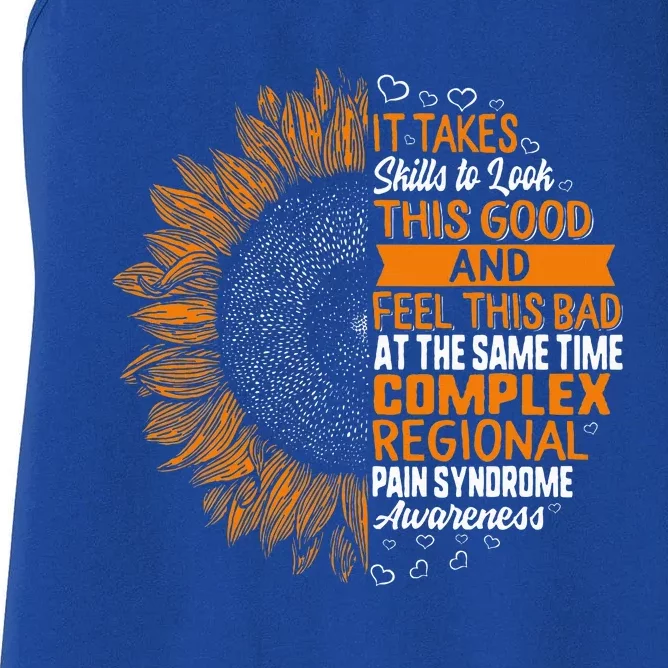 Complex Regional Pain Syndrome Awareness Crps Women's Racerback Tank