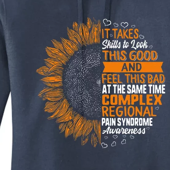 Complex Regional Pain Syndrome Awareness Crps Women's Pullover Hoodie