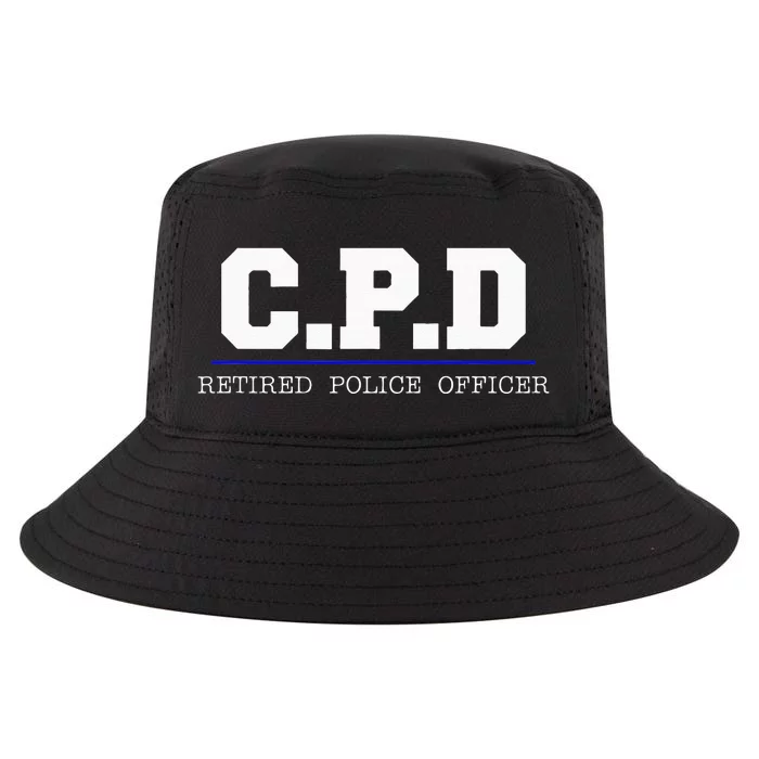 C.P.D Retired Police Officer Chicago PD Gift Cool Comfort Performance Bucket Hat