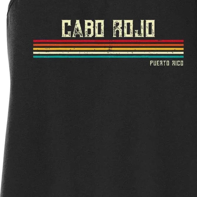 Cabo Rojo Puerto Rico Women's Racerback Tank