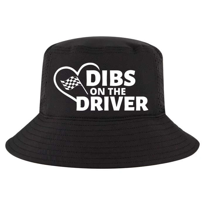 Car Racing Quote Race Wife / Friend Dibs On The Driver Gift Cool Comfort Performance Bucket Hat