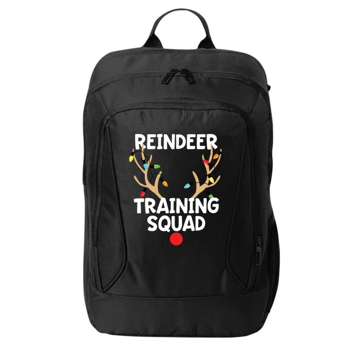 Christmas Running Reindeer Training Squad Team Sport City Backpack