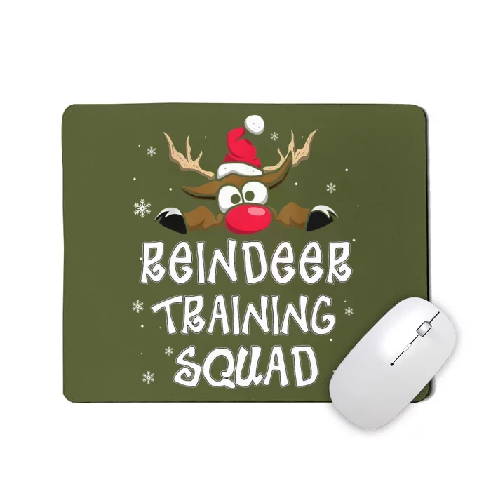 Christmas Running Reindeer Runner Training Squad Team Gifts Mousepad