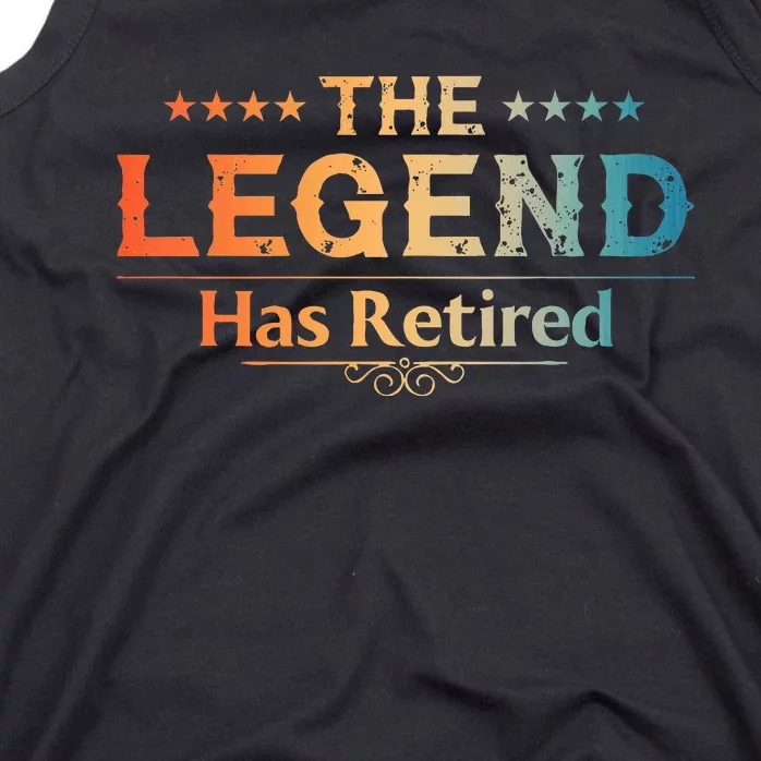 Cute Retired Retiring Retiree Retirement Tank Top