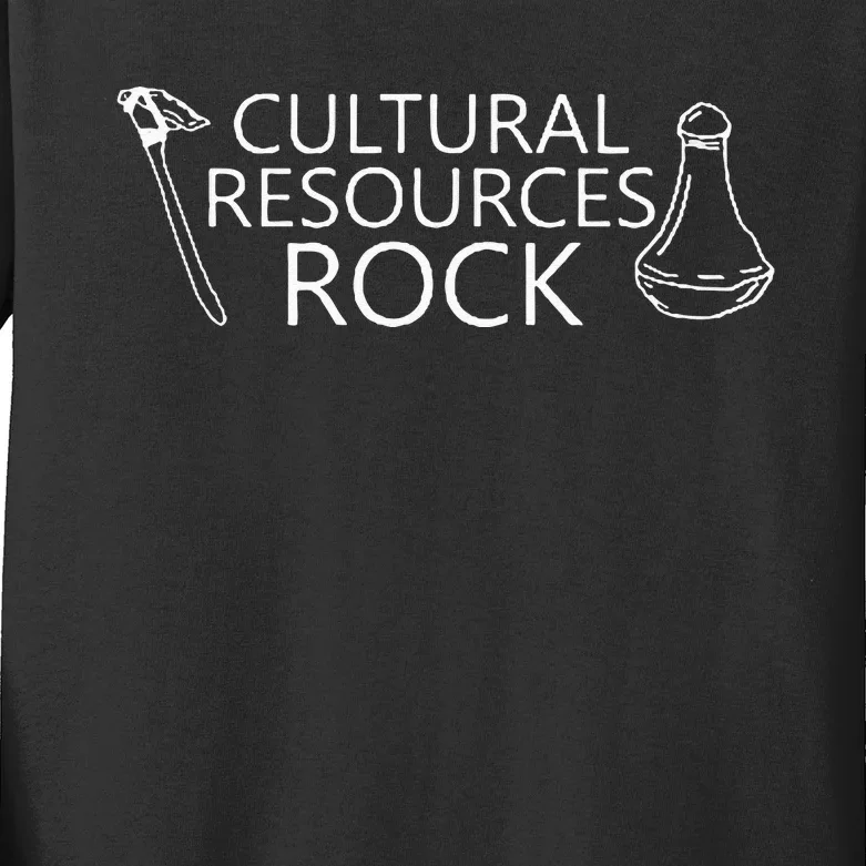 Cultural Resources Rock Kids Long Sleeve Shirt