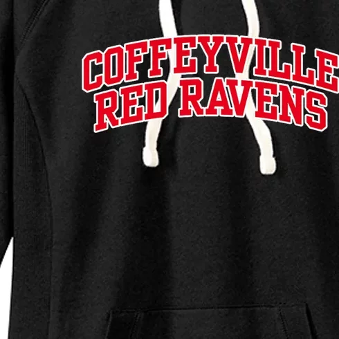 Coffeyville Red R.Avens Community College Women's Fleece Hoodie