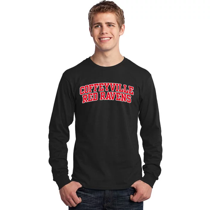 Coffeyville Red R.Avens Community College Tall Long Sleeve T-Shirt