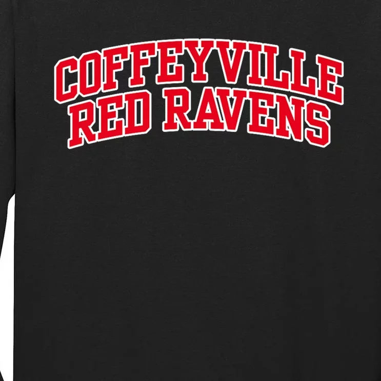 Coffeyville Red R.Avens Community College Tall Long Sleeve T-Shirt