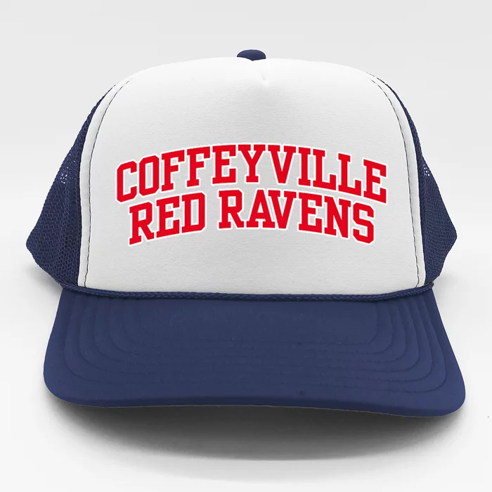 Coffeyville Red R.Avens Community College Trucker Hat