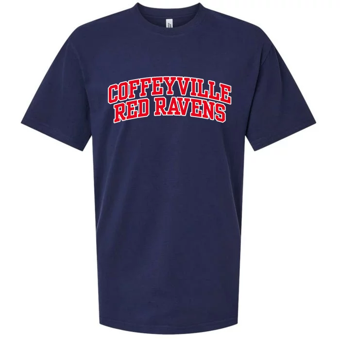 Coffeyville Red R.Avens Community College Sueded Cloud Jersey T-Shirt