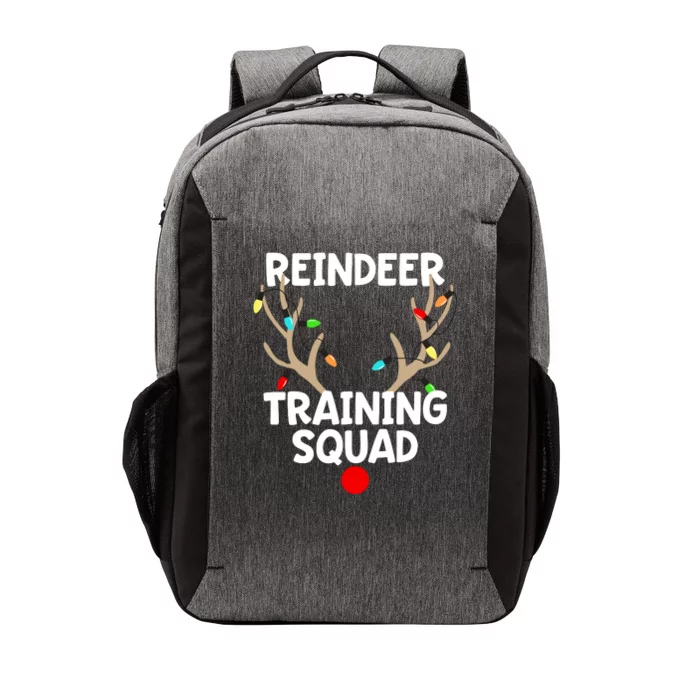 Christmas Running Reindeer Training Squad Matching 5k Vector Backpack