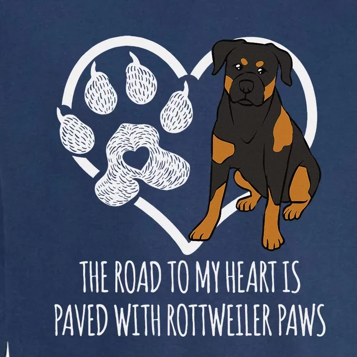 Cute Rottie Rottweiler Saying Garment-Dyed Sweatshirt