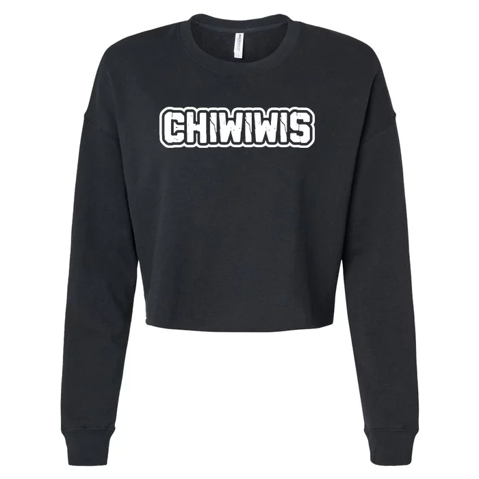 Chiwiwis Raul Rosas Jr Funny Mma Fighter Cropped Pullover Crew