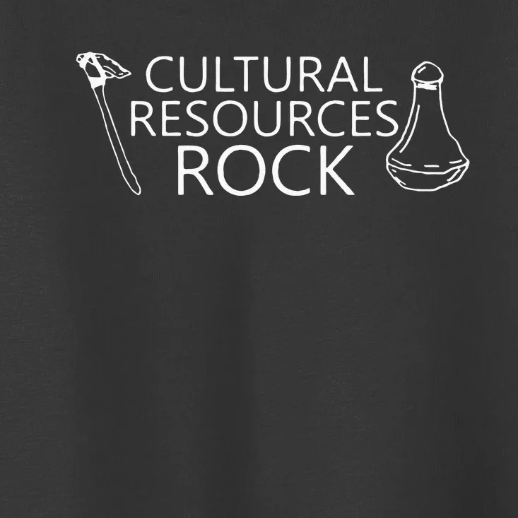 Cultural Resources Rock Toddler T-Shirt