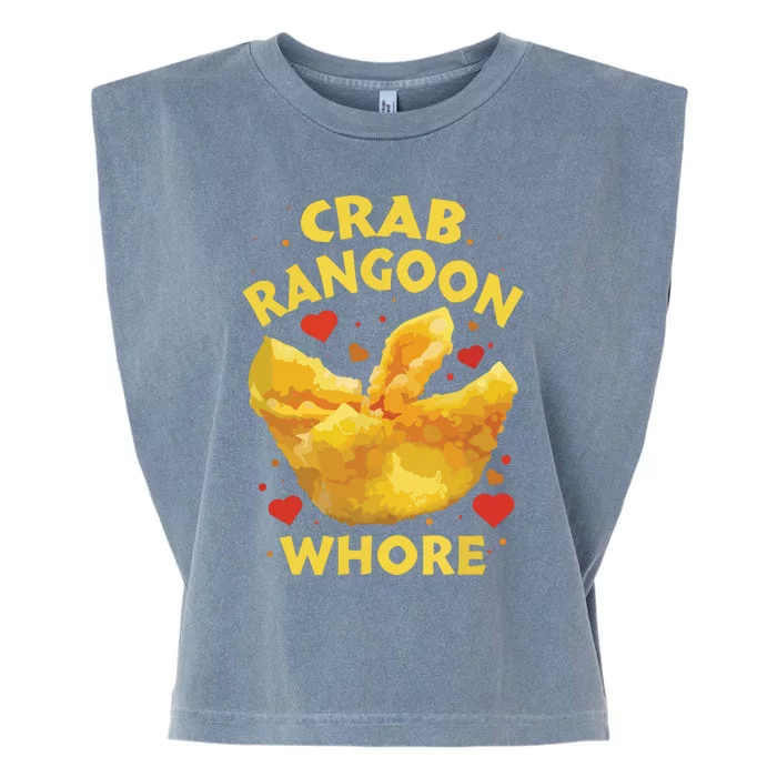 Crab Rangoon, Rangoon Lover Garment-Dyed Women's Muscle Tee