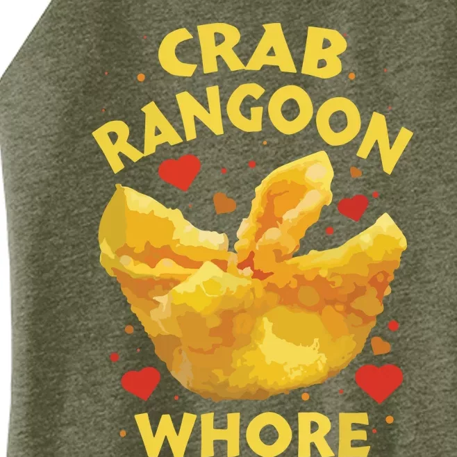 Crab Rangoon, Rangoon Lover Women’s Perfect Tri Rocker Tank