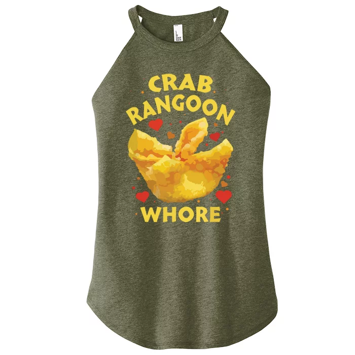 Crab Rangoon, Rangoon Lover Women’s Perfect Tri Rocker Tank