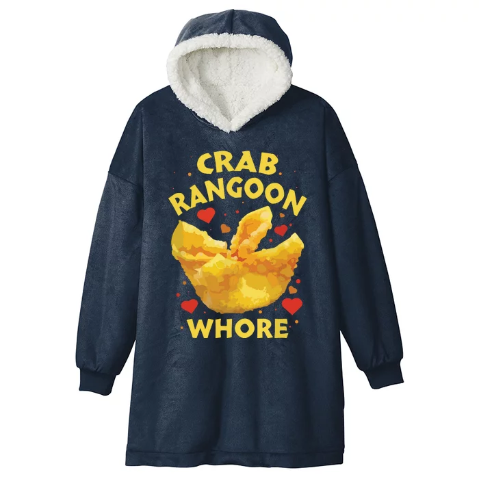 Crab Rangoon, Rangoon Lover Hooded Wearable Blanket