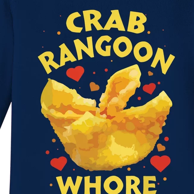 Crab Rangoon, Rangoon Lover Baby Long Sleeve Bodysuit