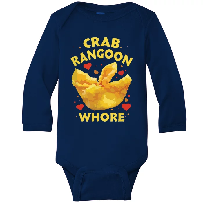 Crab Rangoon, Rangoon Lover Baby Long Sleeve Bodysuit