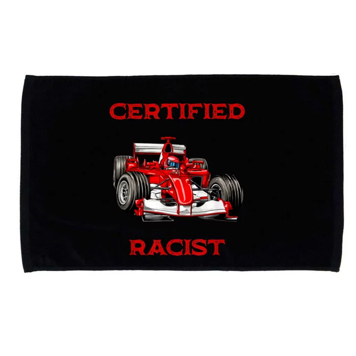 Certified Racist Racer Boost Speedster Certified Race Microfiber Hand Towel