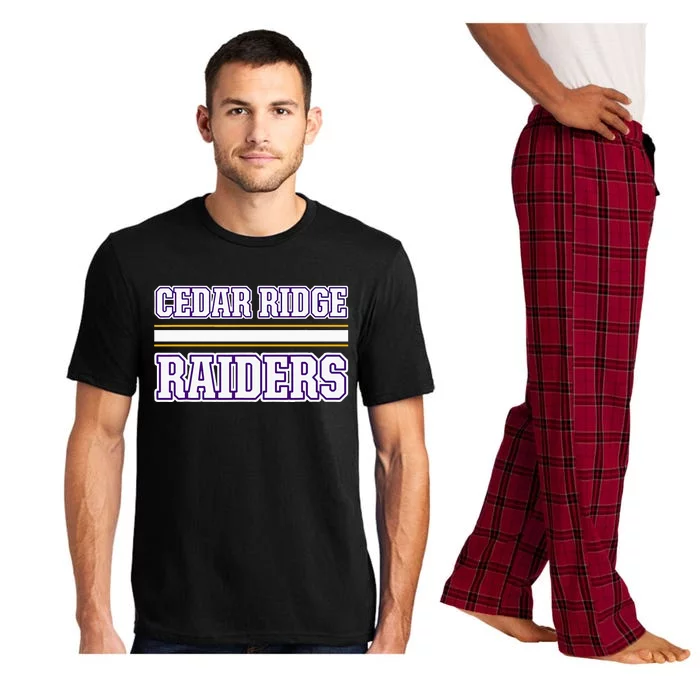 Cedar Ridge Raiders Horizontal Stripes Pajama Set