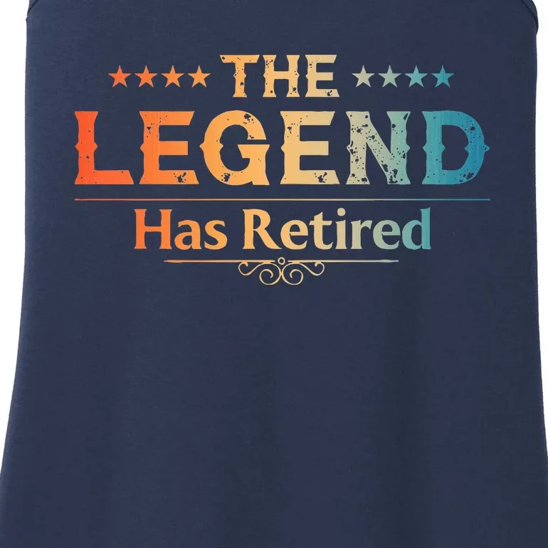 Cute Retired Retiring Retiree Retirement Ladies Essential Tank