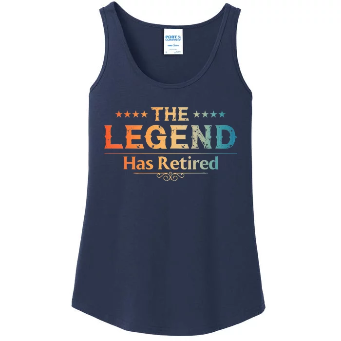 Cute Retired Retiring Retiree Retirement Ladies Essential Tank