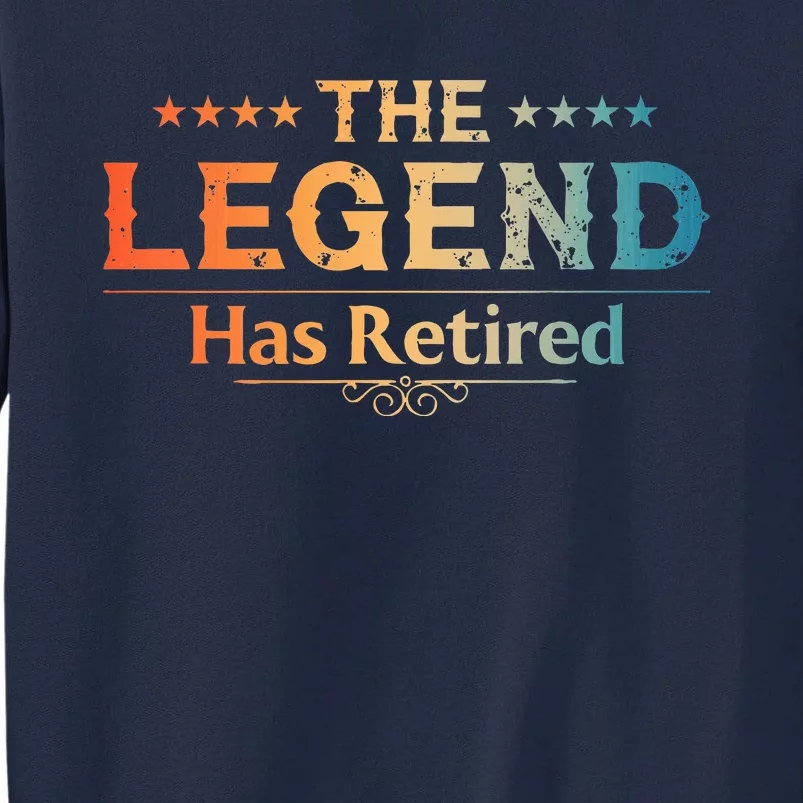 Cute Retired Retiring Retiree Retirement Tall Sweatshirt