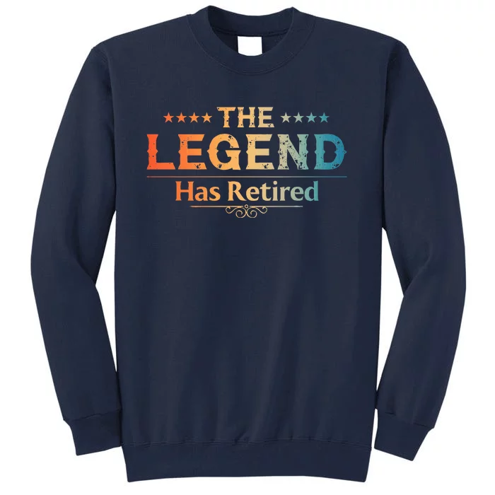 Cute Retired Retiring Retiree Retirement Tall Sweatshirt