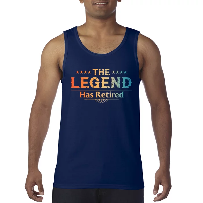 Cute Retired Retiring Retiree Retirement Tank Top