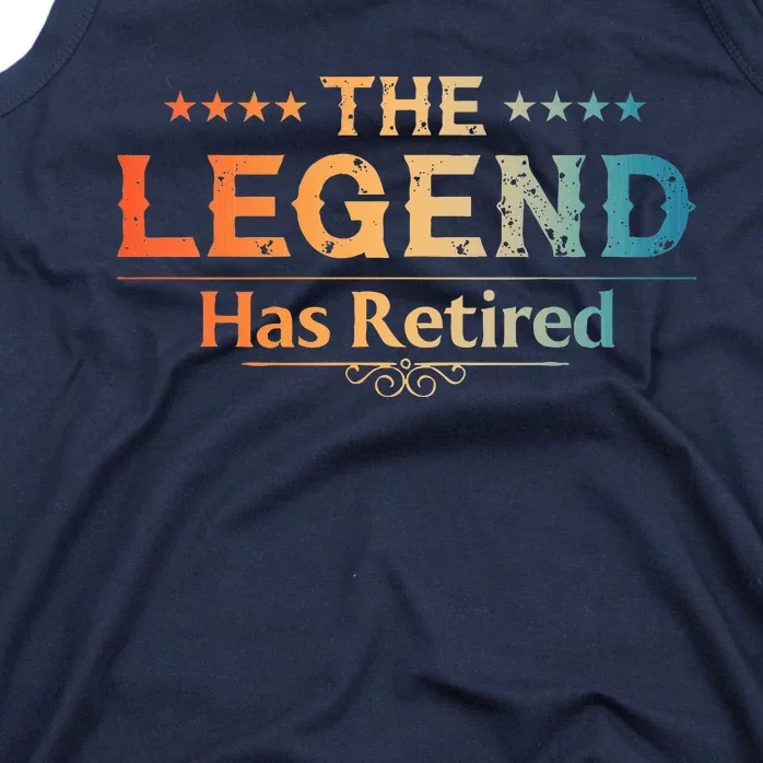 Cute Retired Retiring Retiree Retirement Tank Top