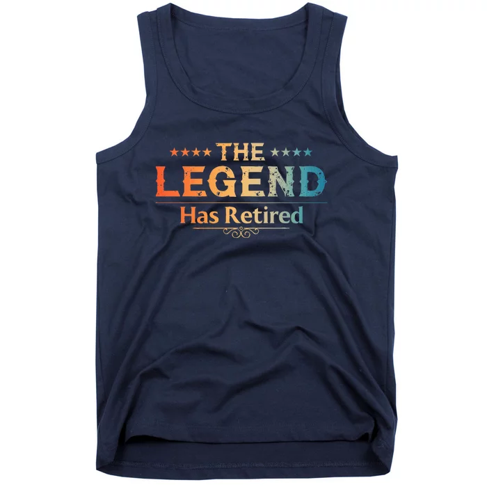 Cute Retired Retiring Retiree Retirement Tank Top