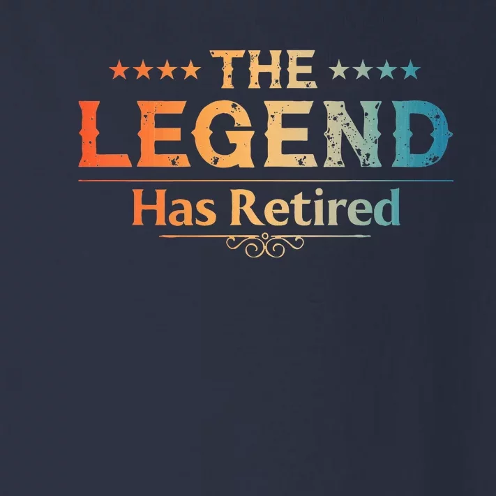 Cute Retired Retiring Retiree Retirement Toddler Long Sleeve Shirt