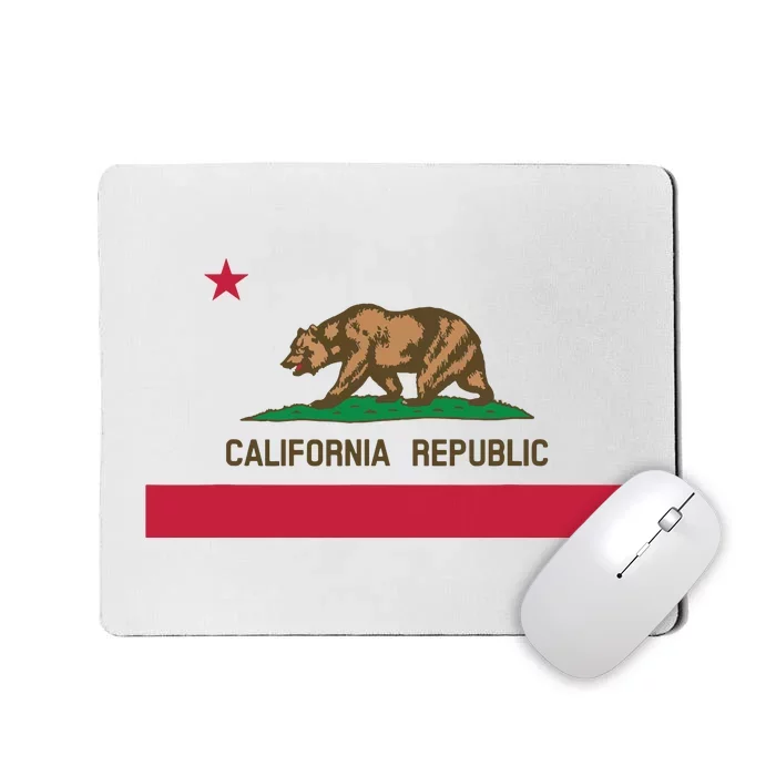 California Republic State Flag Mousepad