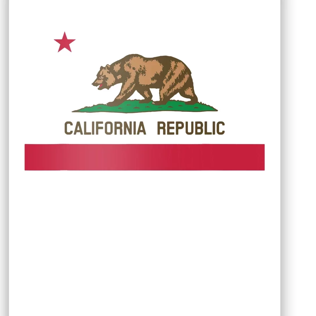 California Republic State Flag Poster