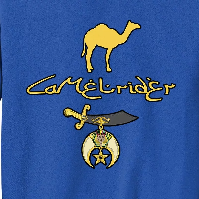 Camel Rider Shriner Masonic Symbol Freemason Tall Sweatshirt