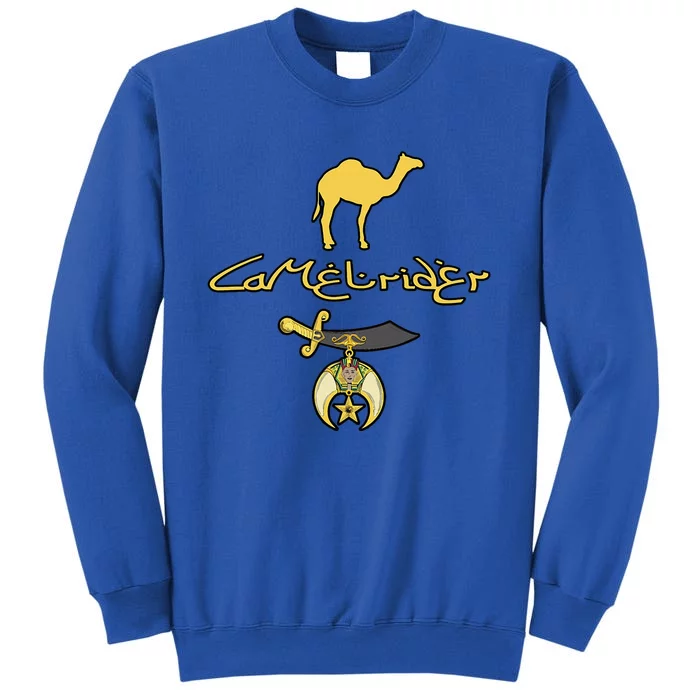 Camel Rider Shriner Masonic Symbol Freemason Tall Sweatshirt