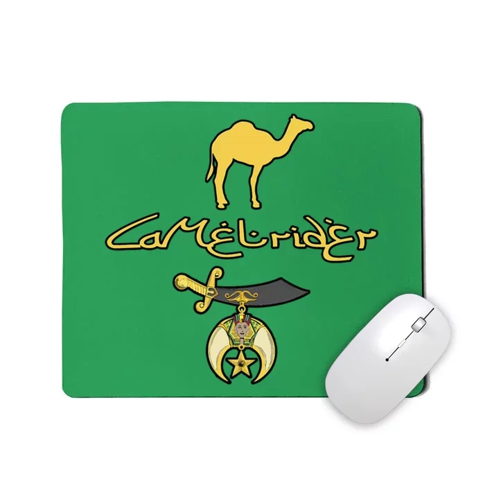 Camel Rider Shriner Masonic Symbol Freemason Mousepad