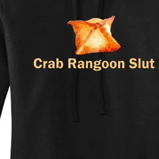 Crab Rangoon Slut Crab Rangoon Lovers Women's Pullover Hoodie