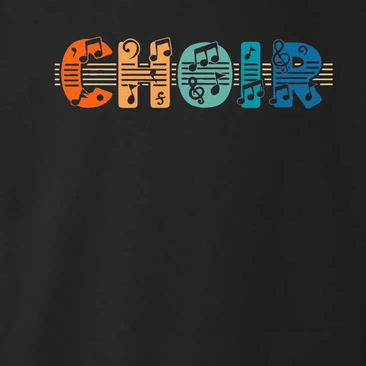 Choir Retro Singer Music Group Teacher Choir Directors Toddler Hoodie