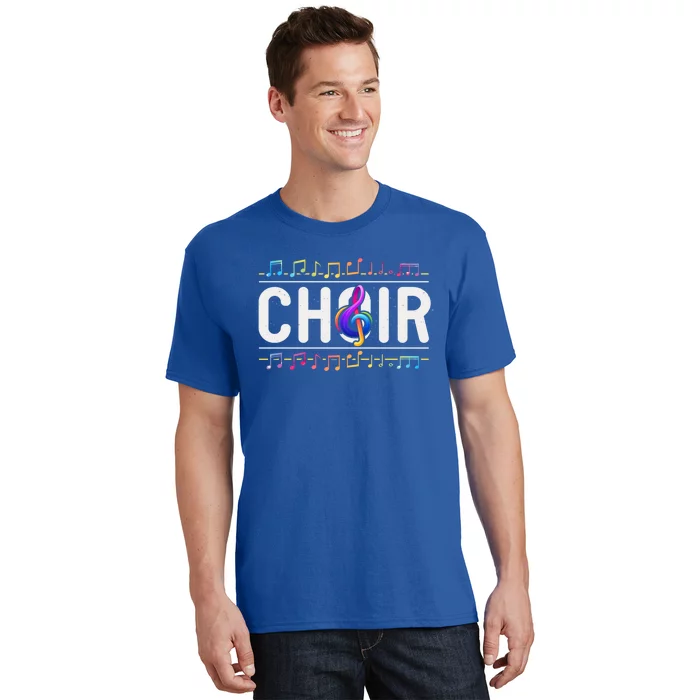 Choir Retro Singer Musician Teacher Choir Director Music Gift T-Shirt