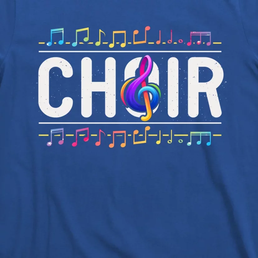 Choir Retro Singer Musician Teacher Choir Director Music Gift T-Shirt