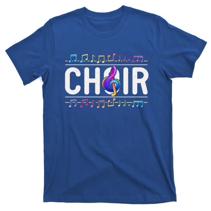 Choir Retro Singer Musician Teacher Choir Director Music Gift T-Shirt