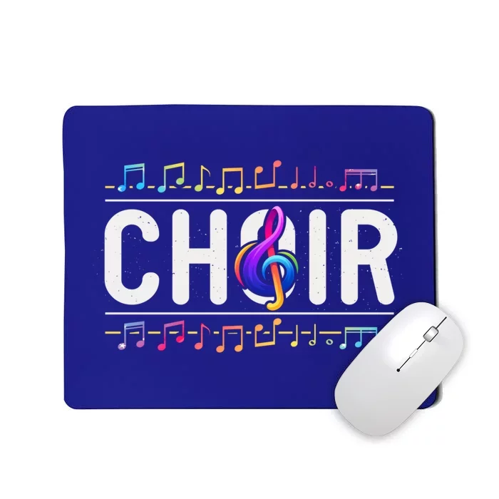 Choir Retro Singer Musician Teacher Choir Director Music Gift Mousepad