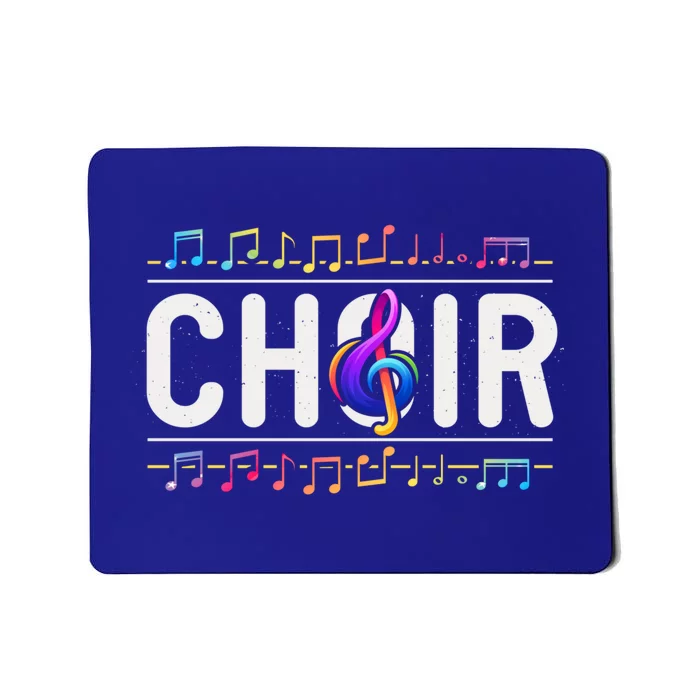 Choir Retro Singer Musician Teacher Choir Director Music Gift Mousepad