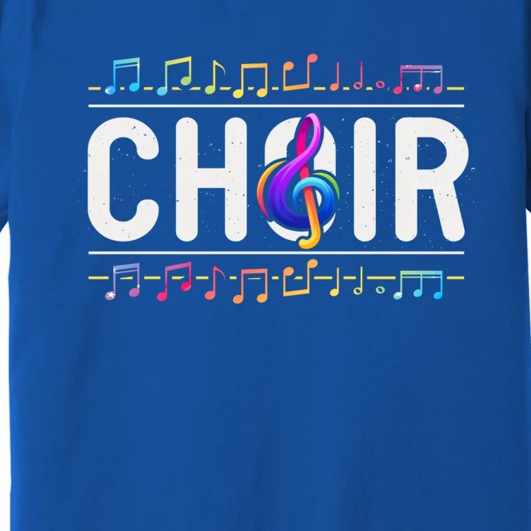 Choir Retro Singer Musician Teacher Choir Director Music Gift Premium T-Shirt