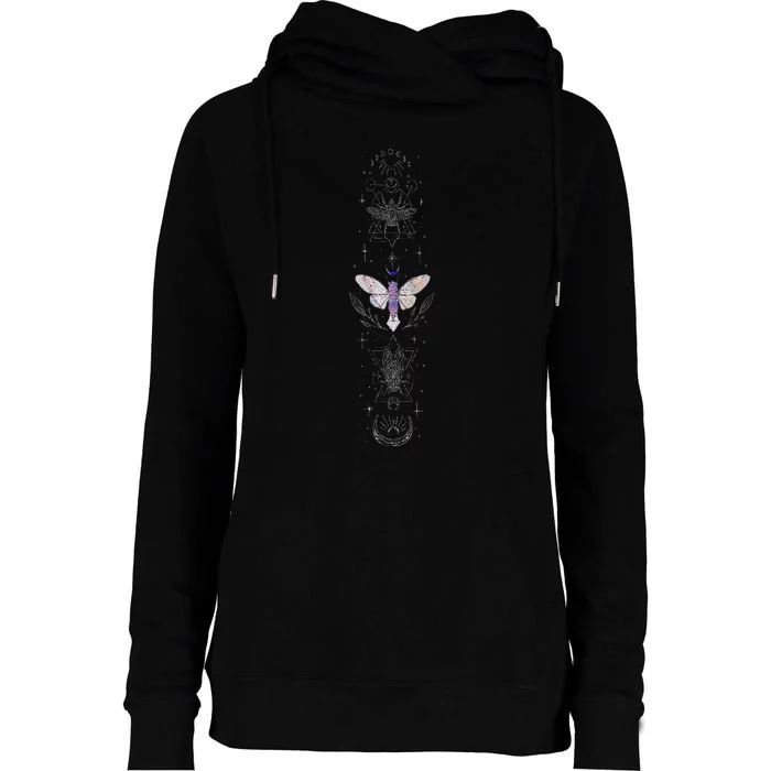 Cicada Reunion Summer 2024 Live Gift Womens Funnel Neck Pullover Hood