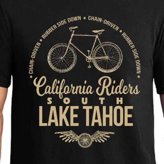 California Riders South Lake Tahoe Bicycle Cycling Pajama Set